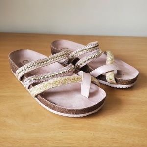 circus sam edelman studded woven braided sandals💓